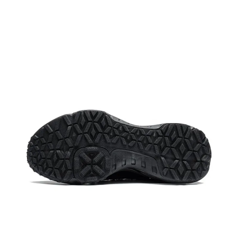 LiNing Yijie Durable Breathable Low Top Running Shoes Black-4
