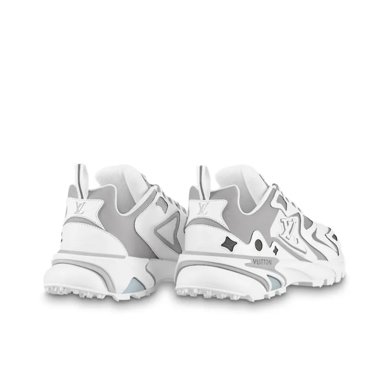 LOUIS VUITTON Runner Tatic Sneakers 'White Grey'-3