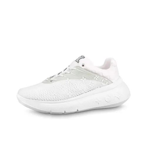 LOUIS VUITTON Show Up Casual Shoes Men Low-Top White