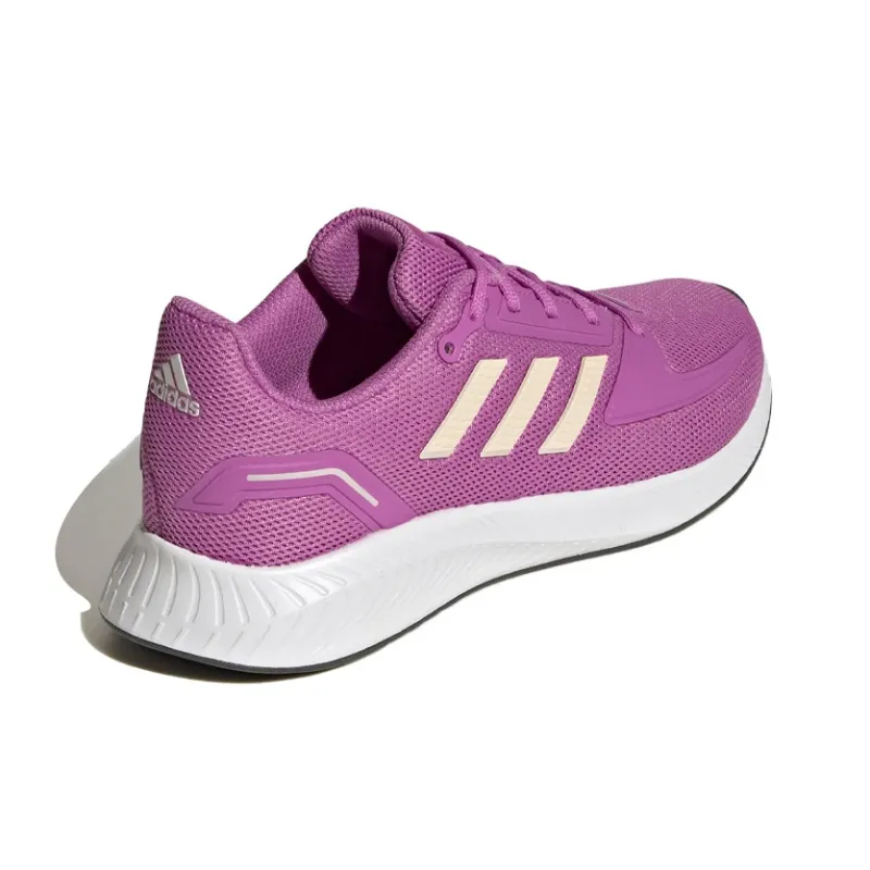 Adidas Runfalcon 2.0 Cushioning Anti-Slip And Wear-Resistant Lightweight Rebound Low-Top Running Shoes Women's Purple-3