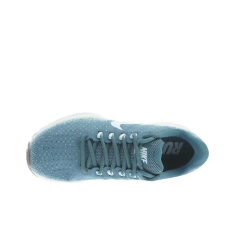 Nike Air Zoom Vomero 13 Anti-Slip Wear-Resistant Low-Top Air Cushion Running Shoes Women's Cyan-2