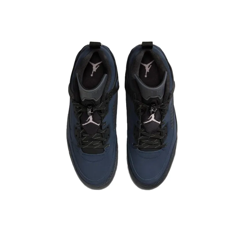 Jordan Spizike Cushioned Slip-Resistant Low-Top Vintage Basketball Shoes Unisex Blue-2