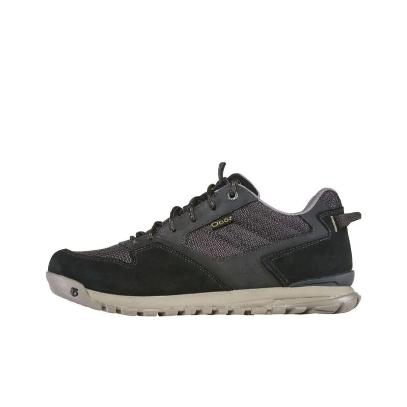 Oboz Footwear Bozeman Casual Shoes Men Low Top Black-0