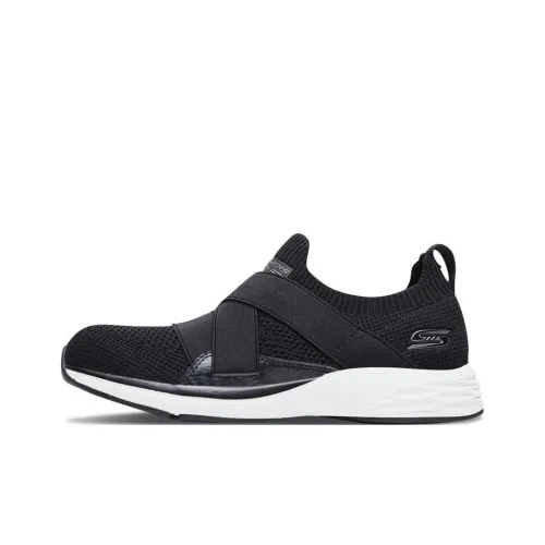 Skechers Bob's Clique Slip-Resistant Breathable Cushioning Low-Top Sports Casual Shoes Women's Black