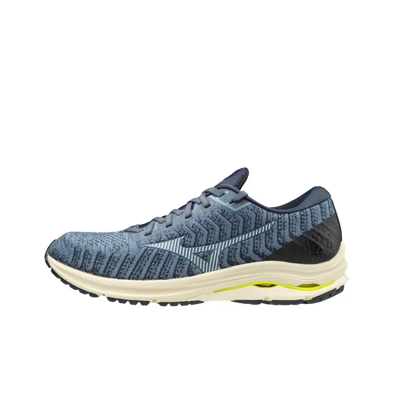 Mizuno Wave Rider 24 Waveknit 'Navy'-0