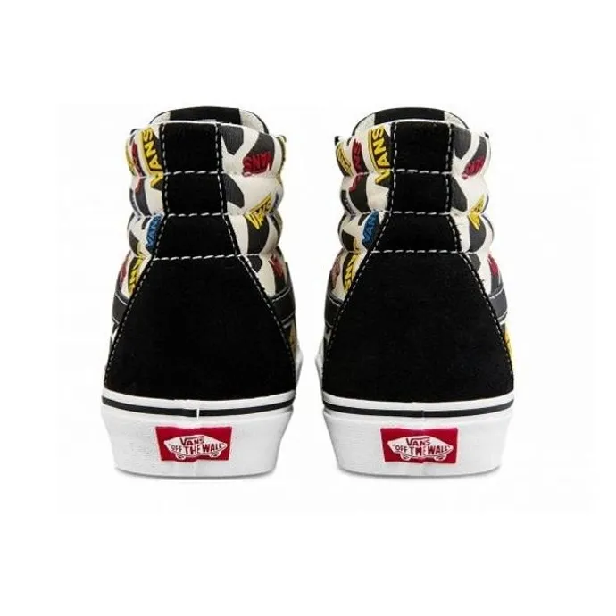 Vans SK8 HI POP LOGO Black Women's-3