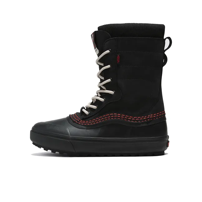 Vans Standard Zip Snow Mte Boots 'Black Red'-0