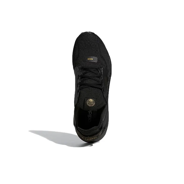 Adidas Originals Nmd R1 V2 Black Gold Metallic-4