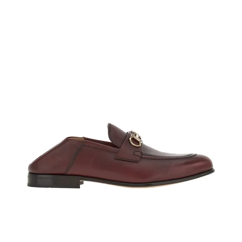 FERRAGAMO Ottone Gancini-buckle Loafers-1