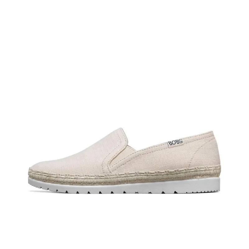 Skechers Bob's Flexpadrille 3.0 Anti-Slip Wear-Resistant Low-Top Sports Casual Shoes Women's Natural-0