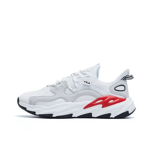 FILA Wave Low Top Shoes 'White Red Grey'