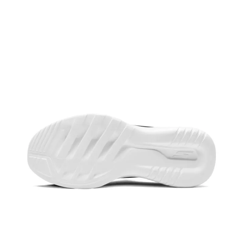 Skechers Go Run Mojo Cushioning Anti-Slip And Wear-Resistant Mid-Top Casual Running Shoes Men's Black White-3