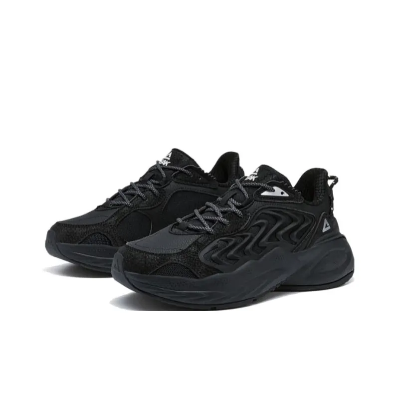 PEAK Attitude Extreme Series Casual Shoes Women's Low Top All Black-2