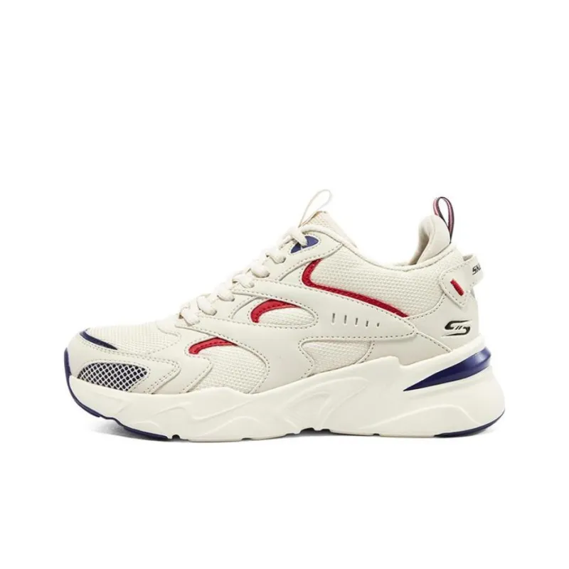 Skechers Bob's Bamina 'Beige Red Blue' Women's-0