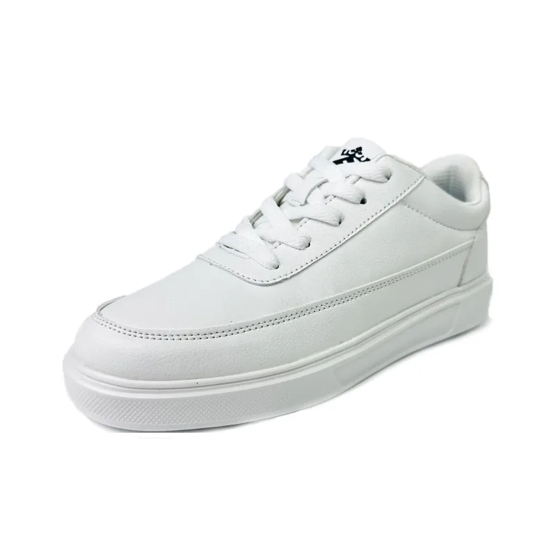 BAGE Coverage Wear Resistant Low Top Skateboard Shoes Women's White-1