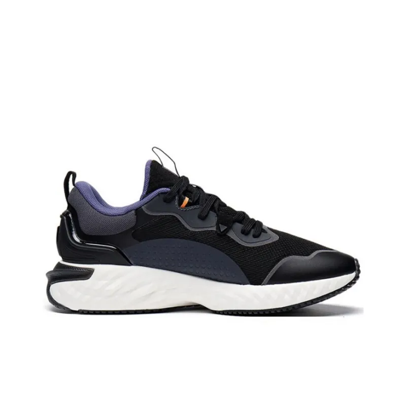 LiNing Cloud Shield Cushioning Anti-Slip And Wear-Resistant Low-Top Sports Casual Shoes Women's Black-1