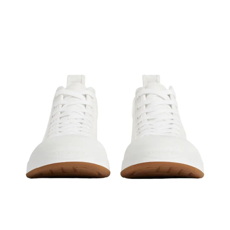 Bottega Veneta Vulcan Stylish Skateboarding Shoes Women's White-2