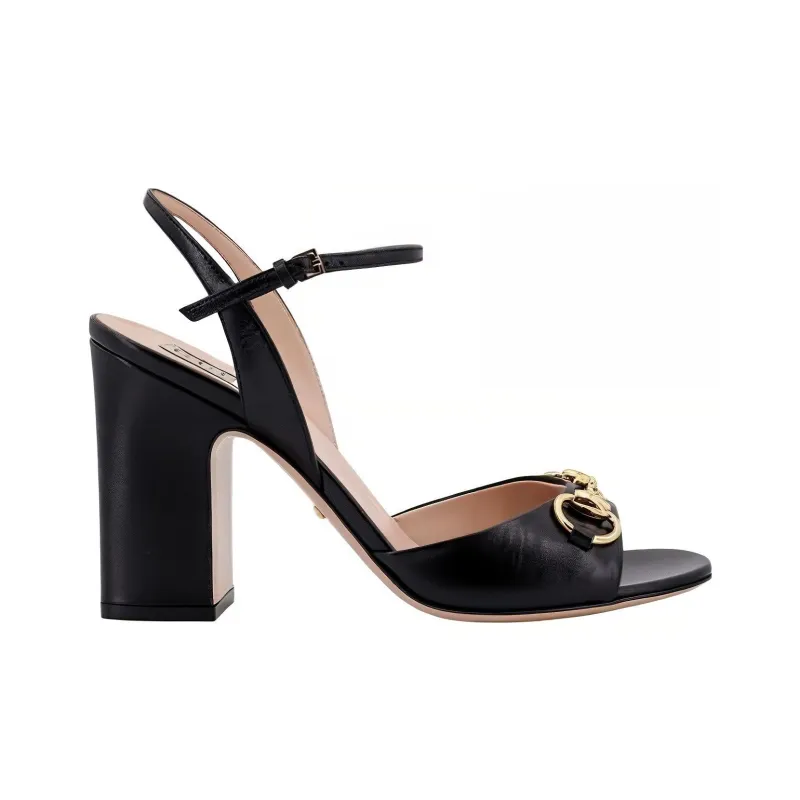 GUCCI One Strap Sandals Women's Black-1