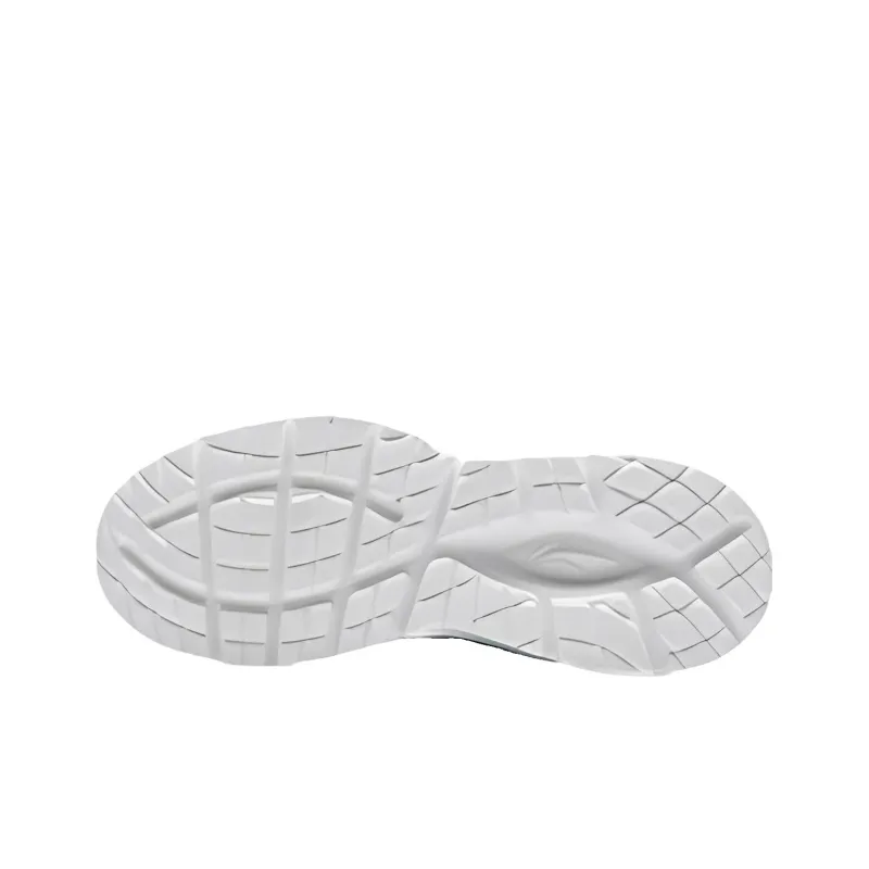LiNing Cushioning Anti-Slip And Wear-Resistant Rebound Low-Top Running Shoes Women's Gray Pink-2