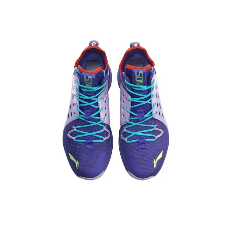 C.J. McCollum Sonic 7- Purple| LINING Mid Professional Basketball Sneakers-3