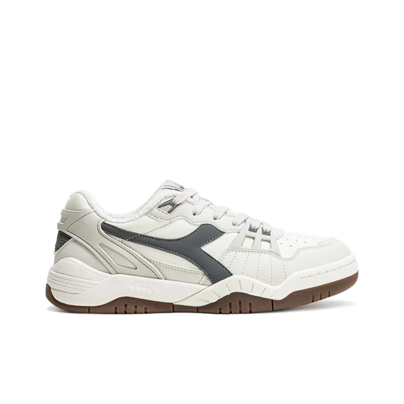 Diadora B.Action Slip Resistant Low Top Tennis Shoes Unisex Greige-1