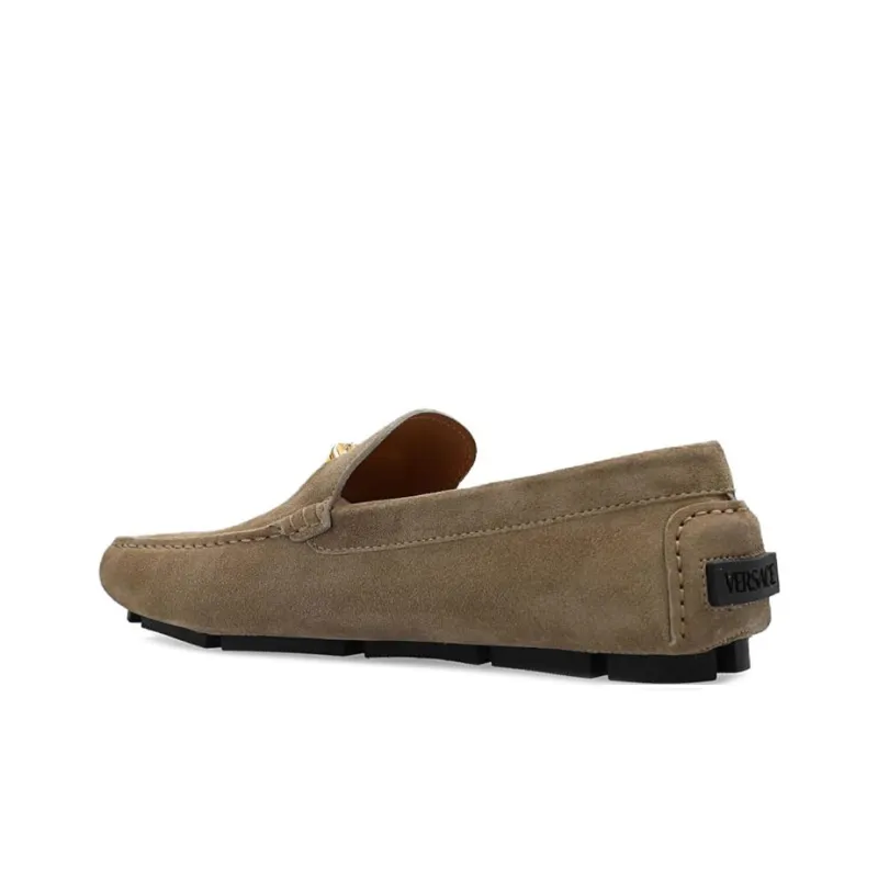 VERSACE La Medusa Casual Shoes Men's Umber-3