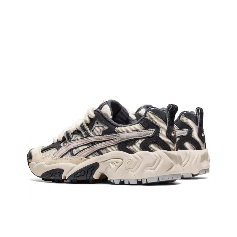 Asics Gel-Nandi Og Anti-Slip Wear-Resistant Low-Top Running Shoes Women's Black Brown-3