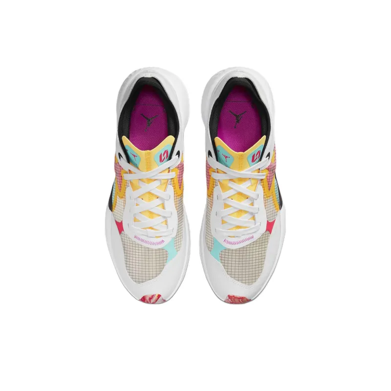 Jordan Delta 3 Nitro Low Luka Doncic White Black Dynamic Turquoise-3