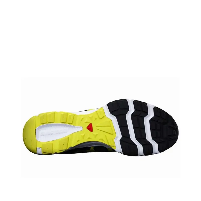 SALOMON CROSS Crossamphibian Swift Durable Breathable Low-Top Outdoor Shoes Black Yellow-3