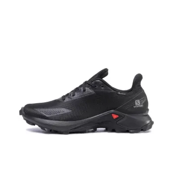 SALOMON ALPHACROSS Durable Breathable Low-Top Running Shoes Men's Black