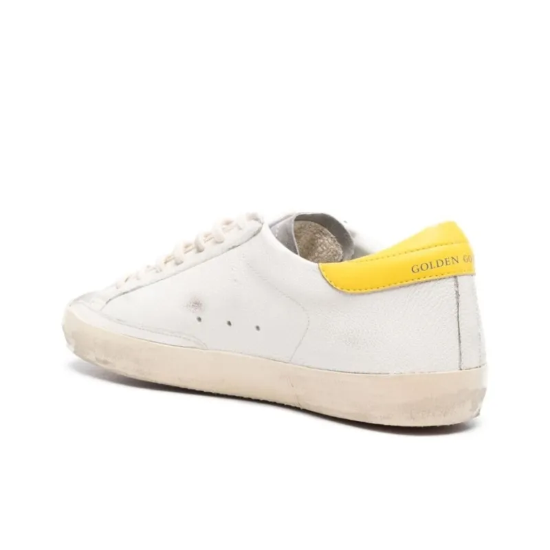 Golden Goose Super Star White Orange Yellow-2