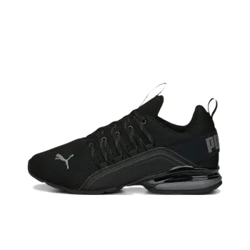 PUMA Axelion Anti Slip Wear Resistant Low Top Casual Running Shoes Men's Black