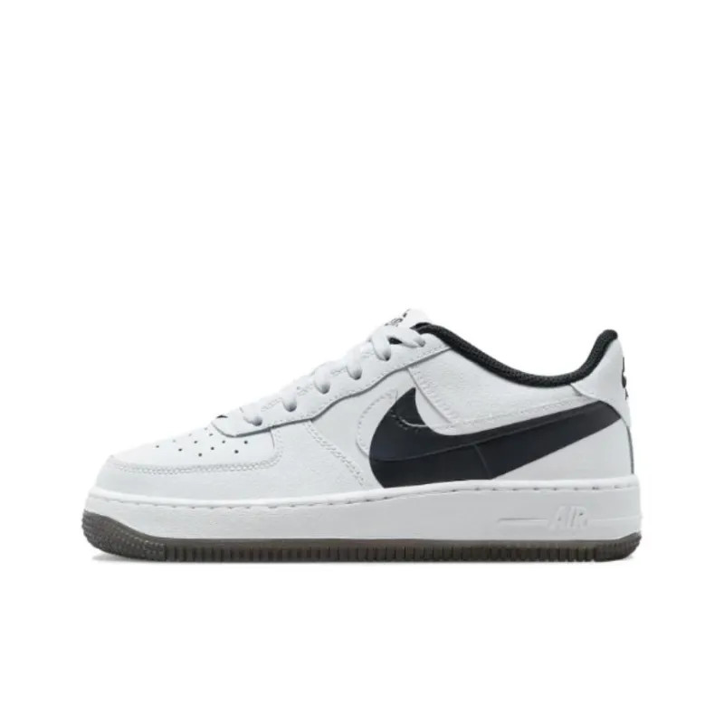 Nike Air Force 1 Anti Slip Wear Resistant Low Top Kids' Skateboarding Shoes Kids'-0