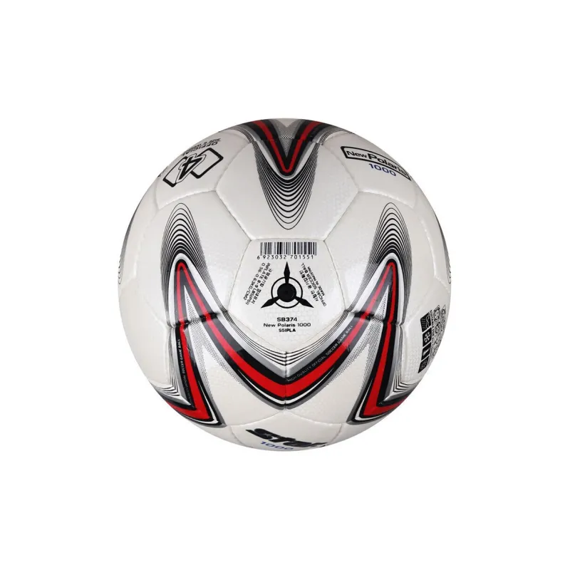 Star Size 4 Soccer PU Hand Stitched Soccer Ball Unisex Red White-1