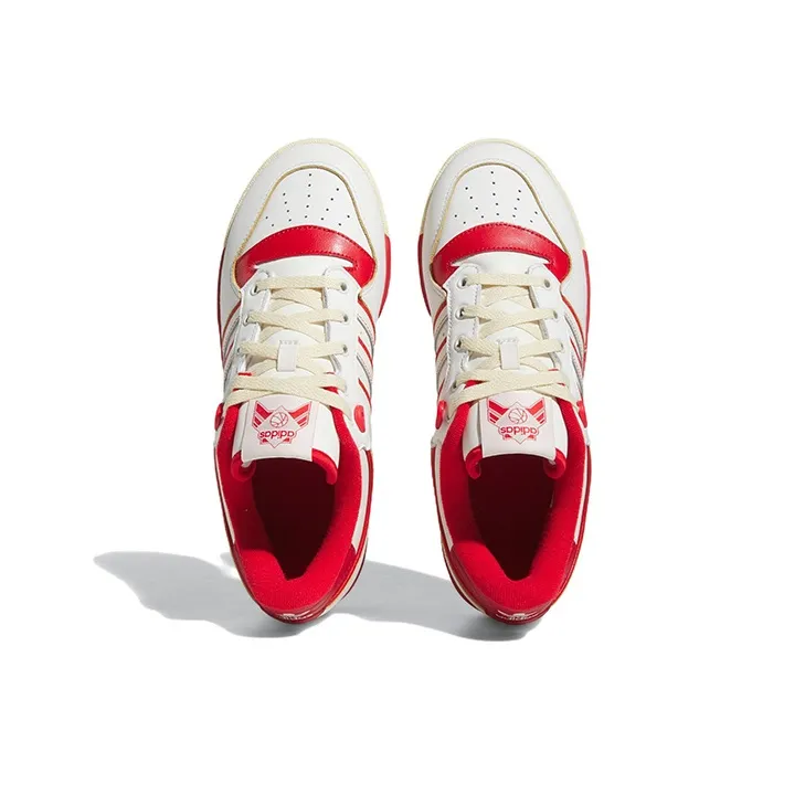 Adidas Rivalry Low 86 Core White Off White Team Power Red-4