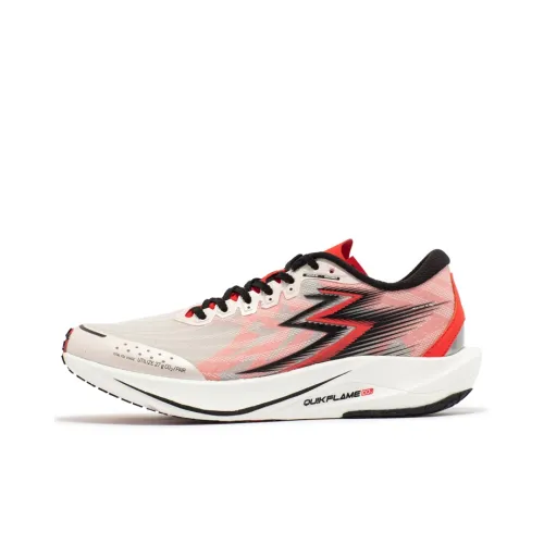 361° Speed ​​2 Pro Running Shoes Unisex Low-Top White/Red