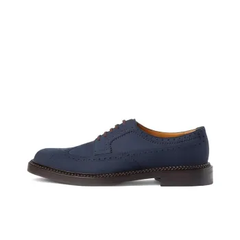 GUCCI Dress Shoes Men Low Top Blue