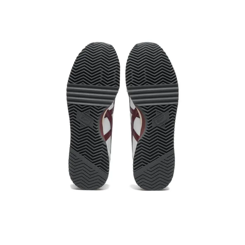 Onitsuka Tiger Dualio Marathon Running Shoes 'White Grey Burgundy'-4