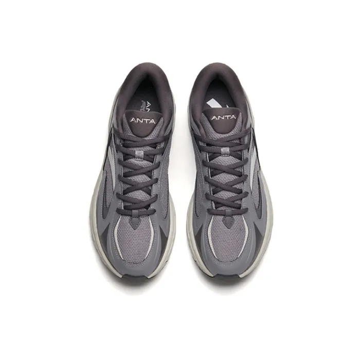 Anta AT952 Low-Top Sports Casual Shoes Men's Sandstorm Gray-3