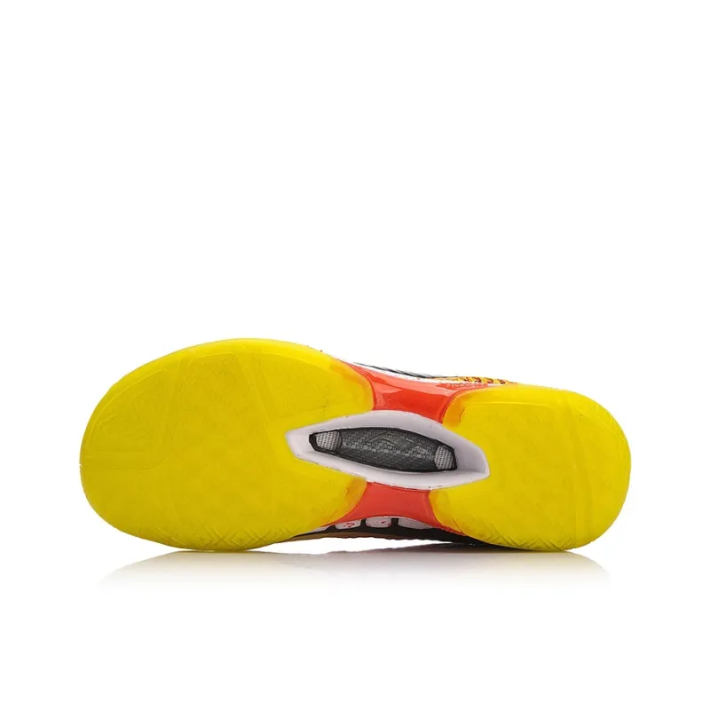 LiNing Pioneers Cushioning Rebound Low-Top Running Shoes Unisex Lemon-4