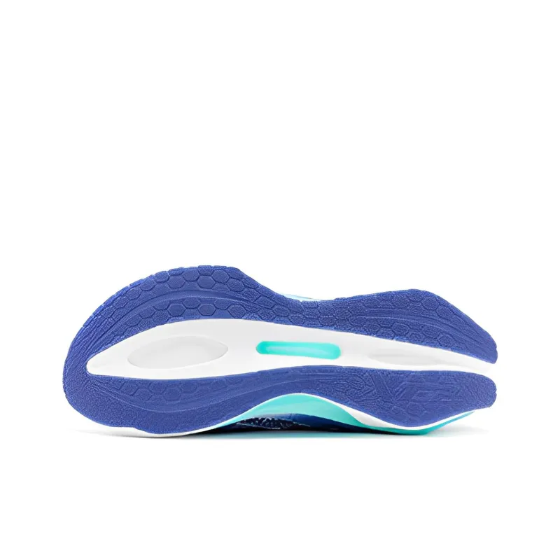 XTEP Shadow Engine Pro Dynamic Foam Cushioning Anti-Slip And Wear-Resistant Low-Top Running Shoes White Blue Purple-4