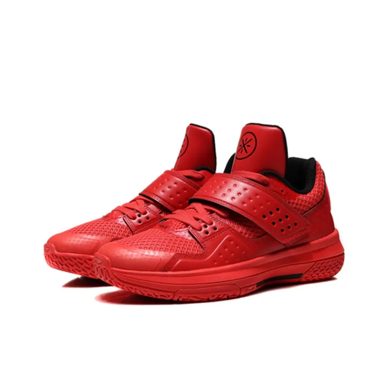 LiNing Battle Armor Low Top Basketball Shoes Men's Flame Red-2