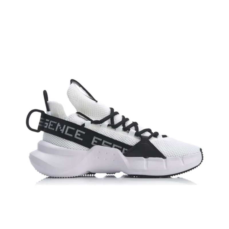 LINING Essence II Lace Up Men's Lifestyle Shoes - White/Black-1
