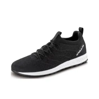 SCARPA Gecko AIR Cushioning Wear-Resistant Low-Top Running Shoes Unisex Black