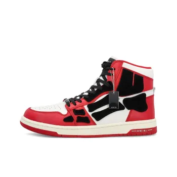 AMIRI Skel Top Hi Red White