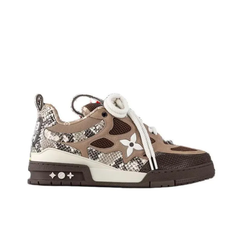 LOUIS VUITTON Skate Sneakers 'Brown'-1