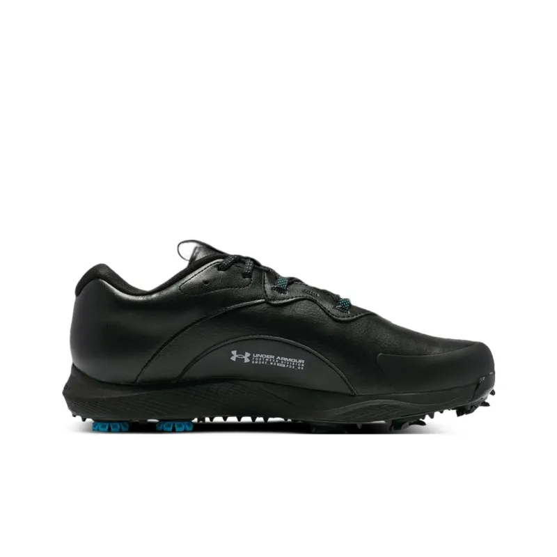 Under Armour Charged Draw 2 Golf Wide 'Black Steel'-1