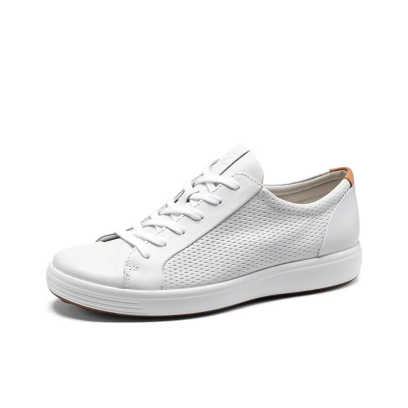 Ecco Soft Cool Low Top Sports Casual Shoes Men's White-1