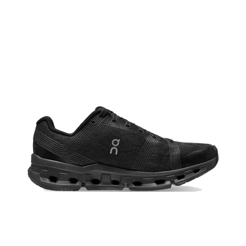 On Cloudgo Cushioned Slip Resistant Low Top Running Shoes Women's Black-1