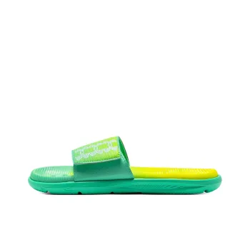 Under Armour Mercenary Rubber Sole Slip Resistant Slide Slippers Unisex Aqua Green